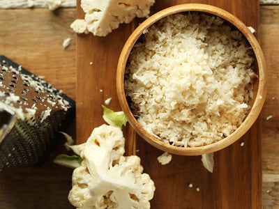 #Vegan -Συνταγή για ρύζι από κουνουπίδι
